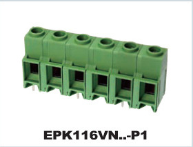台湾町洋 PCB 螺钉线框直焊式接线端子EPK116VN-..P1