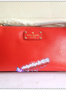 【特价】美国 KATE SPADE WELLESLEY BYRD 真皮链条单肩手提包