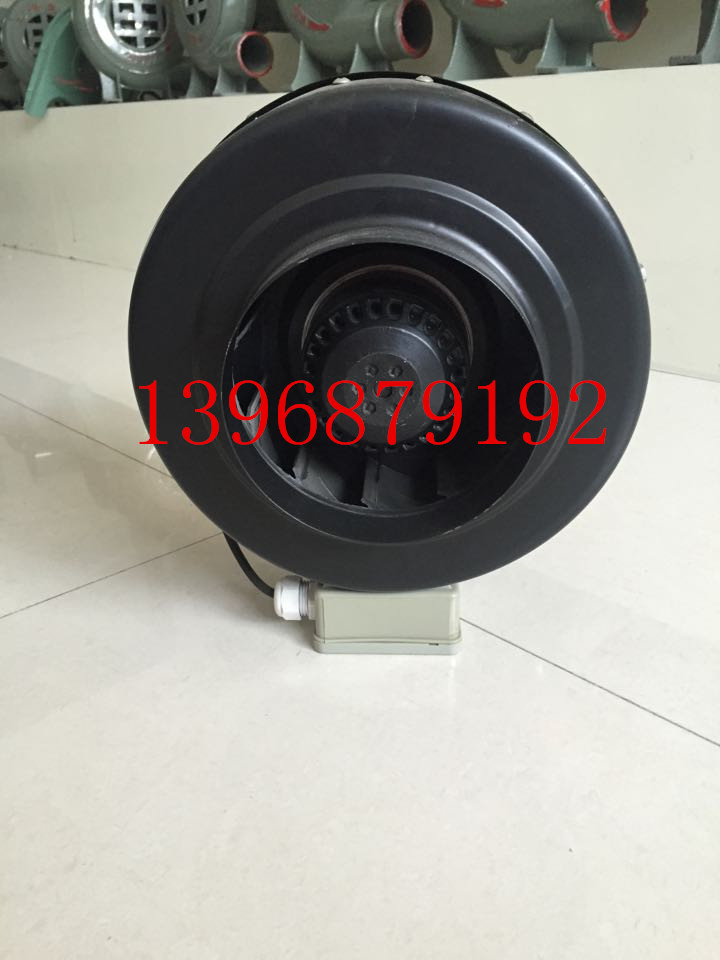 圆形离心送风机GDF100/125/150/160/200/250/315同轴管道风机换气