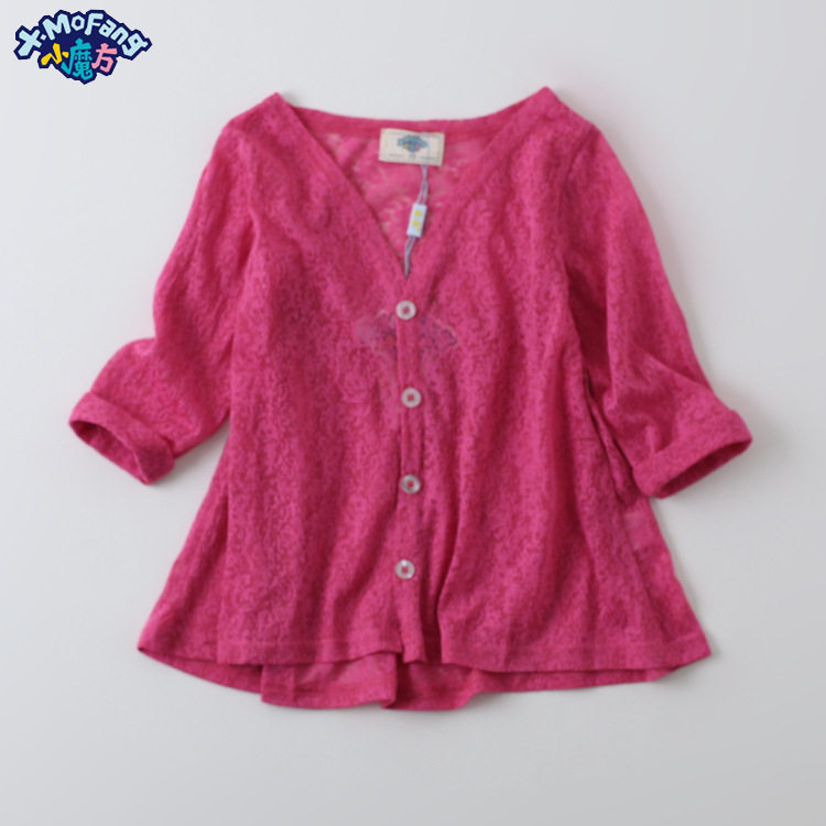 Chemise fille ANNE à manche longue - Ref 2087257 Image 4