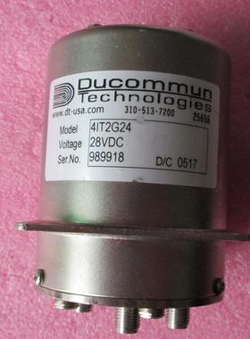 ducommun 4IT2G24 SP4T DC-18GHz 450W  28V SMA射频微波同轴开关