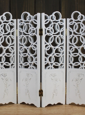 背景装饰屏风饰品DIY木制隔断