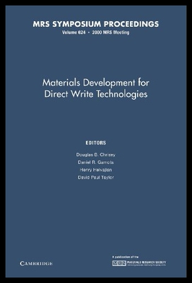 【预售】Materials Development for Direct Write Technologi