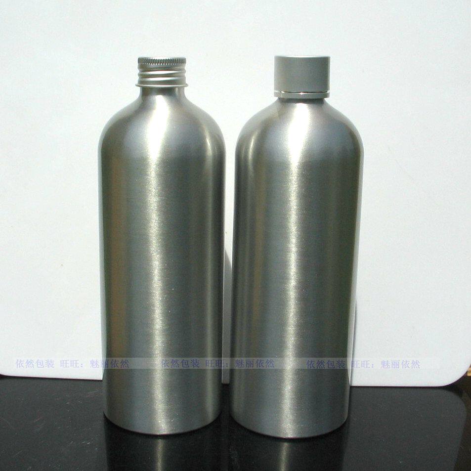 精油铝瓶 乳液瓶化妆品分装瓶子大容量金属瓶罐 500ml 750 1000ML