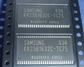 K4S561632C-TC75 SAMSUNG芯片 进口原装优势现货批量价优TSOP