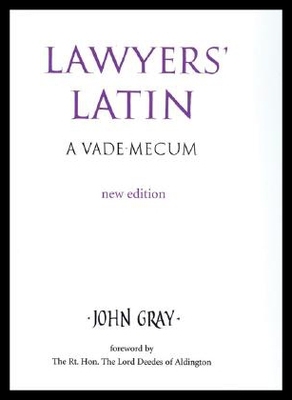 【预售】Lawyers' Latin: A Vade-Mecum
