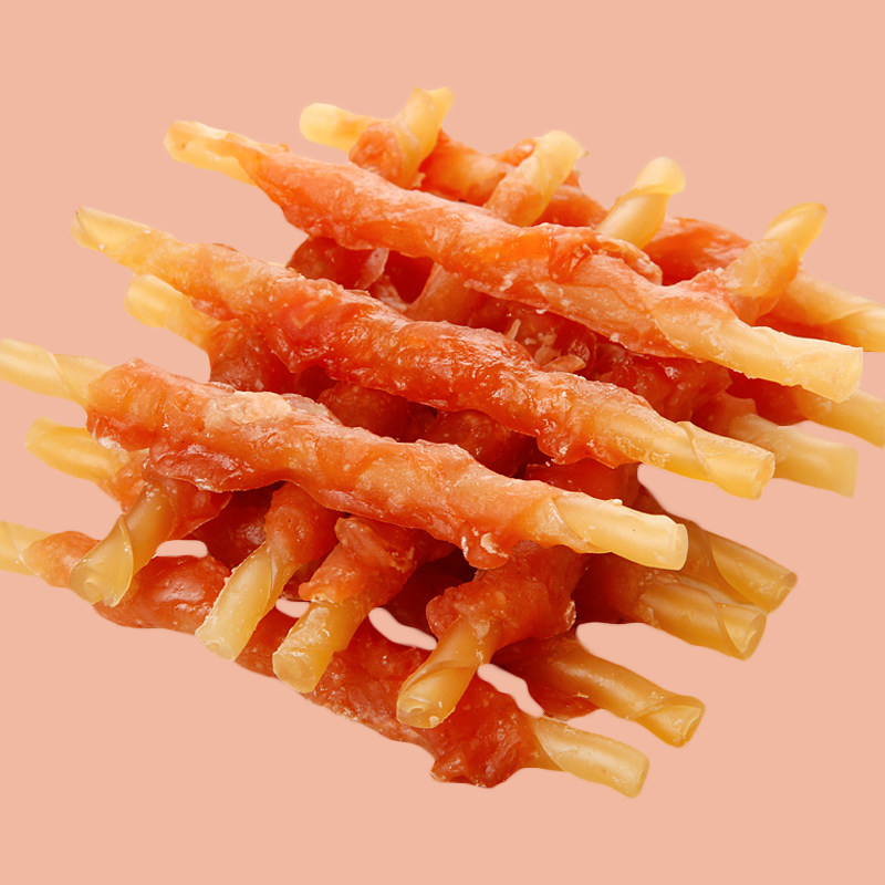 狗狗牛筋磨牙棒800g哈士奇