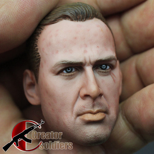森哥 1：6 比例兵人 SS 035 二战    硫磺岛 喷火兵 头雕