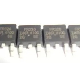 【纳鑫电子】贴片MOS管 IRFR320A FR320 原装正品 TO-252封装