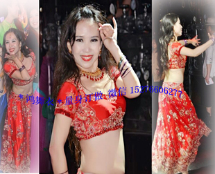 鸿舞衣印度33舞蹈服装 百合舞团白老师倾情代言 实拍代言