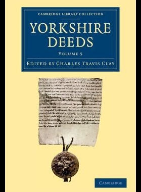 【预售】Yorkshire Deeds: Volume 5