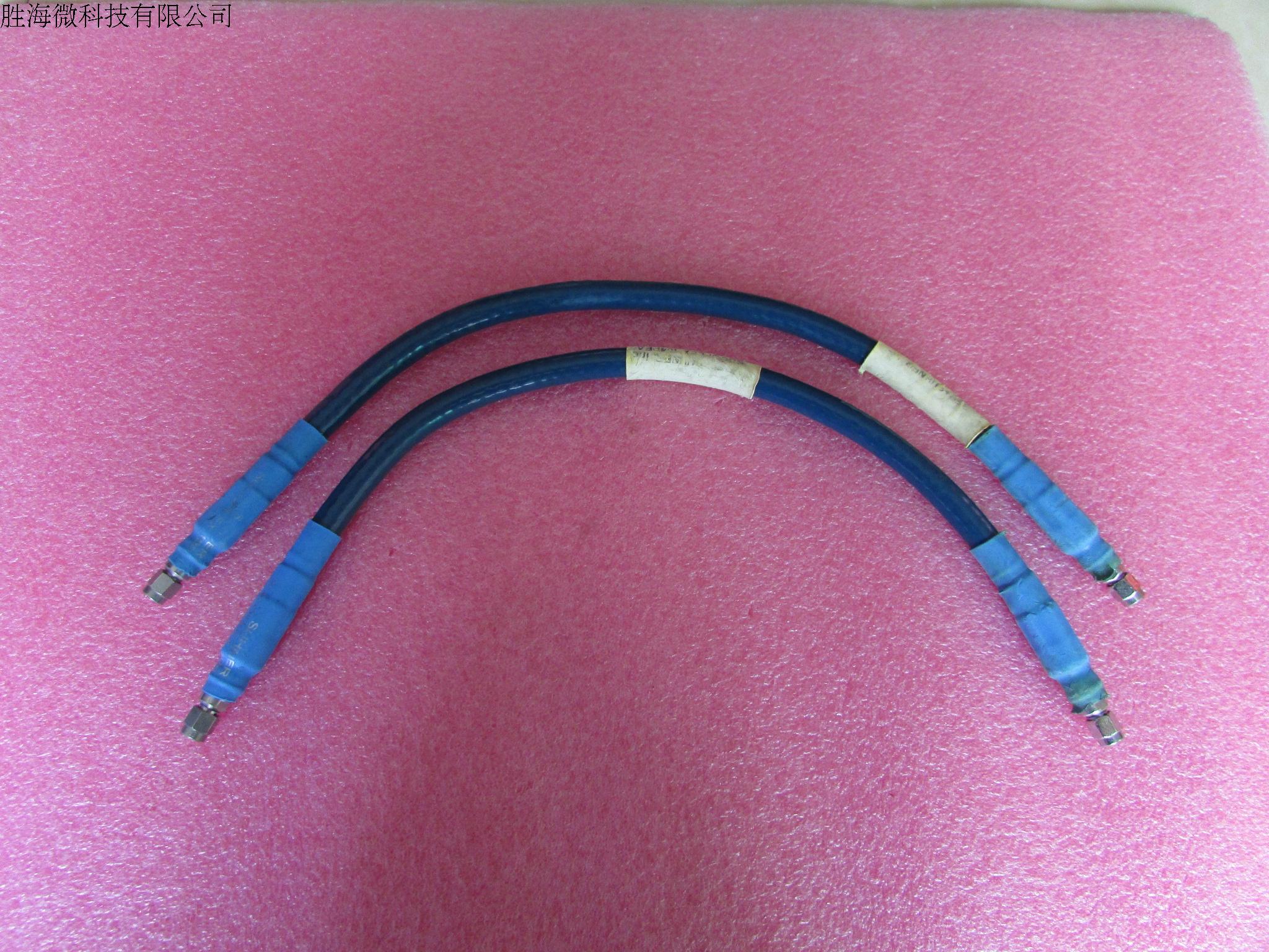 HUBER+SUHNER SUCOFLEX 100  N公 DC-15GHz 41CM  射频同轴测试电缆 品牌:HUBER+SUHNER 型号:SUCOFLEX 100   频率范围:DC-15GHz 接头:N公-N公 长度:41CM(含接头)