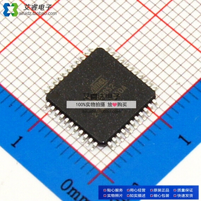 AT89S52-24AU TQFP-44 AVR单片机微控芯片 全新进口原装现货