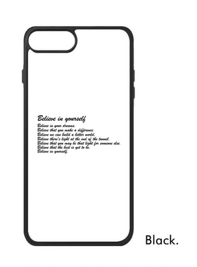 适用于iPhone自己英文文艺名诗句Xr手机壳max保护套678plus硅胶11