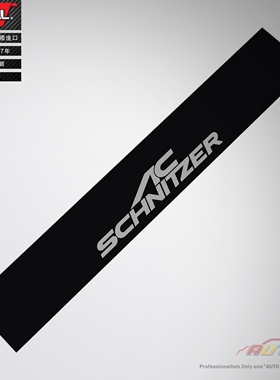 BMW AC Schnitzer Windscreen stickerAC花改装前档车贴纸