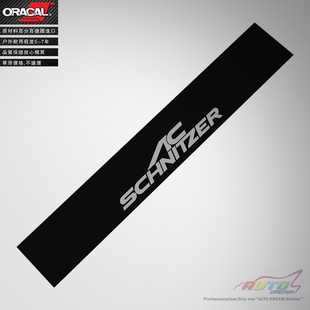 stickerAC花改装 BMW Windscreen Schnitzer 前档车贴纸