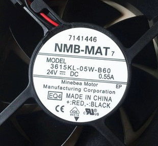 原装 NMB美培亚风扇 3615KL 24V B60 38mm 变频器风扇 05W