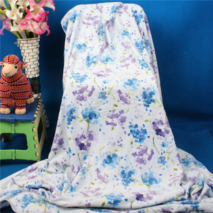 热卖包邮 家用毛巾美术馆大花剪绒柔软单人毛巾被/睡毯/毛毯