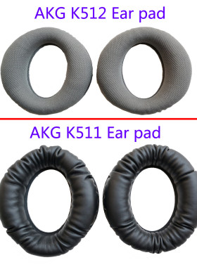 正品耳垫AKG K511无损音质耳套K512 K514原装耳套精品皮耳套