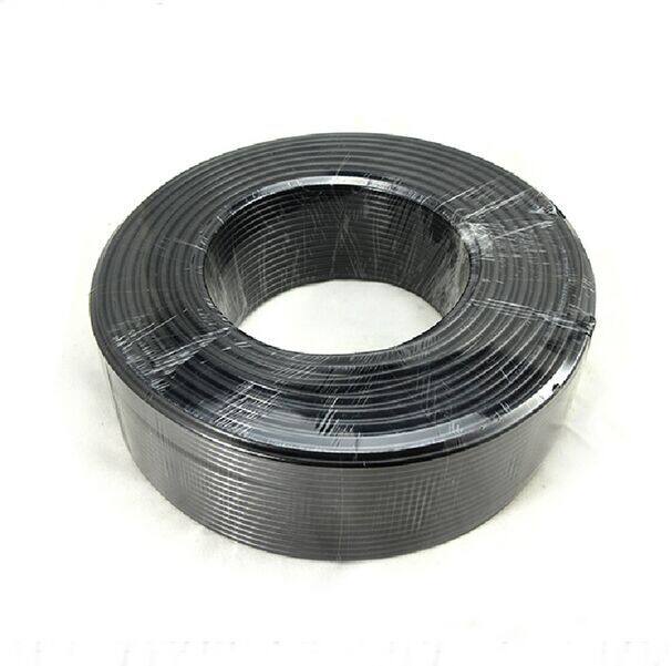 国标纯铜视频线监控专用视频线 75-3 64编 纯铜监控线材 100米/卷