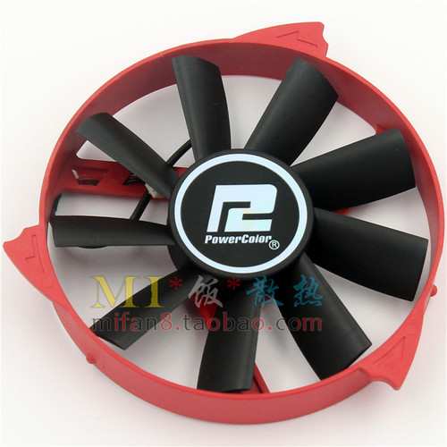 迪兰恒进HD6770 VORTEX 1G PLA09215B12H      滚珠轴承显卡风扇
