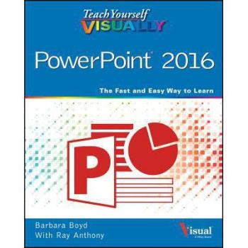 【预订】Teach Yourself Visually Powerpoint 2016