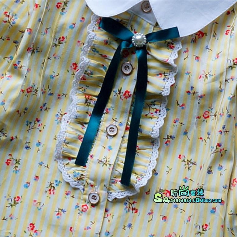 Chemise fille à manche longue - Ref 2085669 Image 3