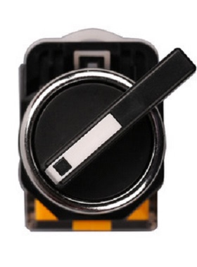 选择开关长柄旋钮开关二档启动黑色旋转LA38-11CX/21型保持式