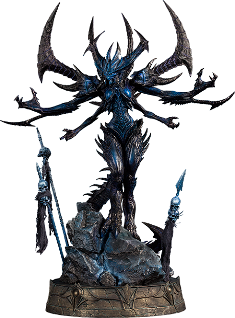 【展示】SIDESHOW Diablo/迪亚波罗 噩梦版 全身像 雕像 全球限量