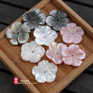 White three dimensional Chinese hairpin, brooch, accessory, 20mm