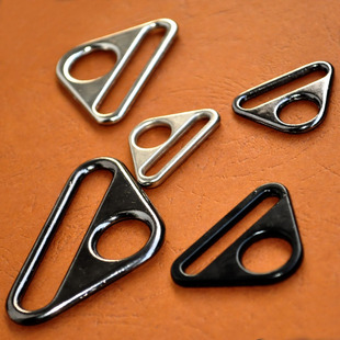 DIY合金材料箱包五金配件三角扣字扣包带连接扣 调节扣防滑带扣