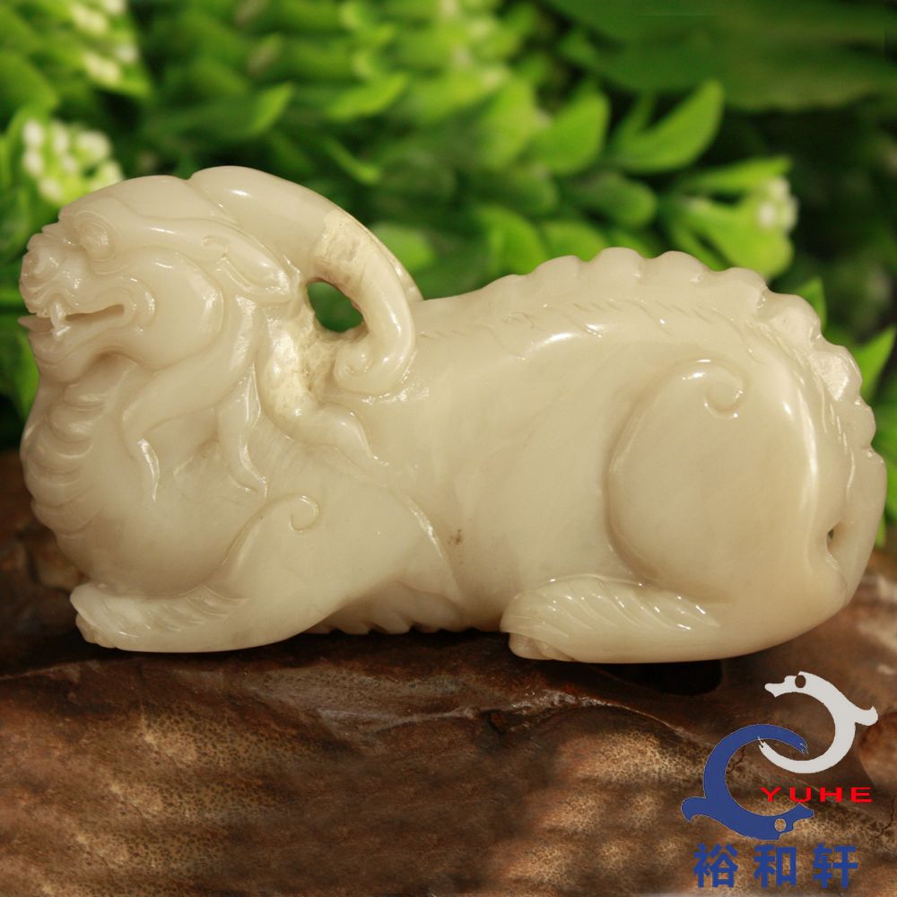 寿山石雕手件手工雕刻 国石真品 善伯冻石 貔貅手把件文玩 裕和轩