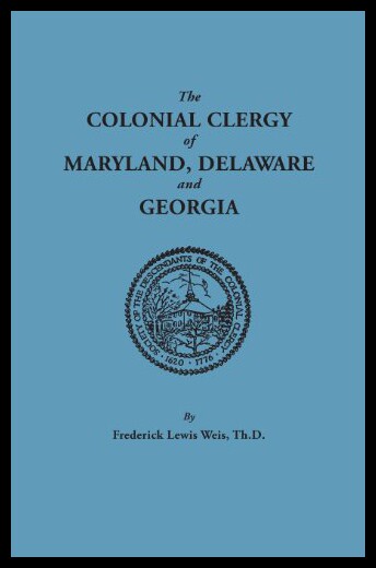 【预售】The Colonial Clergy of Maryland, Delaware and Geo