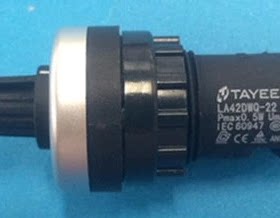 上海天逸TAYEE 22径电位器变频器调速器LA42DWQ-22 1K 2K 5K 10K