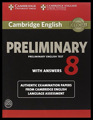 【预售】Cambridge English Preliminary 8 Student's Book Pa