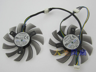 技嘉显卡风扇 T128010SU 12V 0.35A 4P插头
