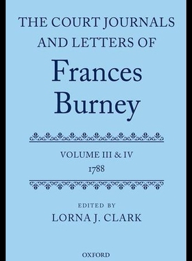 【预售】The Court Journals and Letters of Frances Burney: