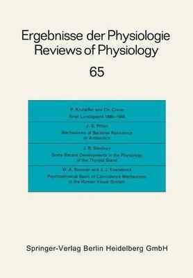 【预订】Ergebnisse Der Physiologie / Reviews...