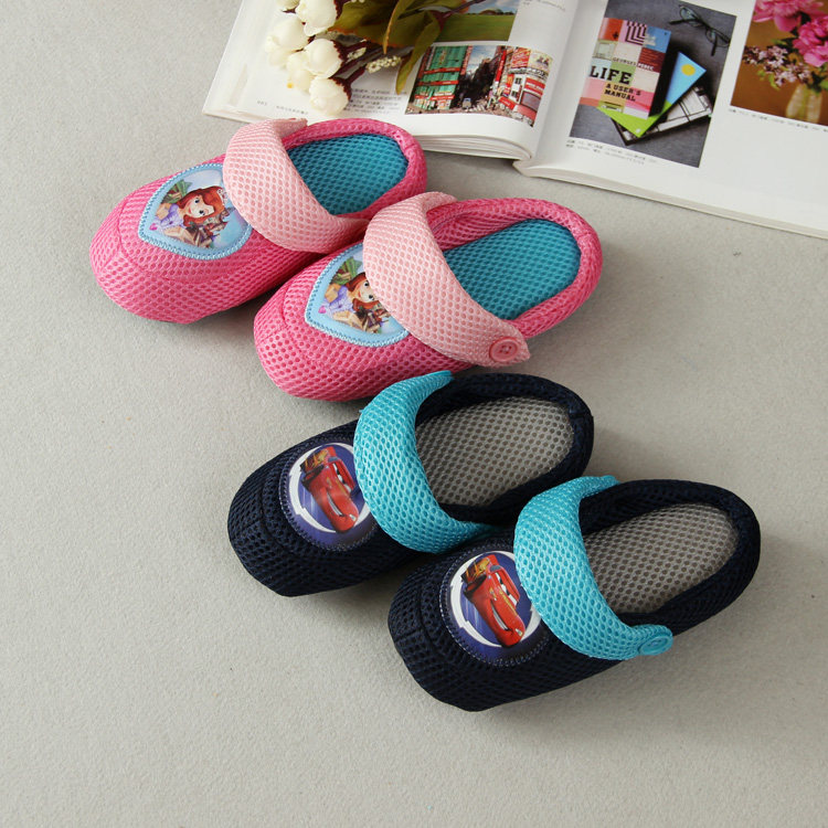 Pantoufles enfants en autre pour été - semelle caoutchouc naturel - Ref 986111 Image 1