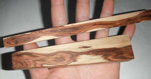 鬼眼手把件刀柄海南黄花梨