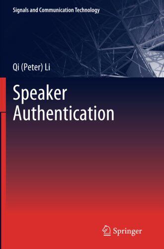 【预订】Speaker Authentication