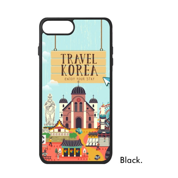 适用于iPhone国首尔旅行著名景点Xr手机壳max保护套678plus硅胶11