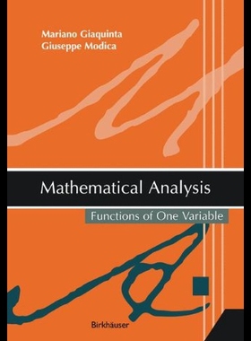 【预售】Mathematical Analysis: Functions of One Variable