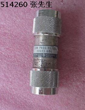 美国HP进口 00694-604 8GHz N头 RF 射频微波同轴低通滤波器