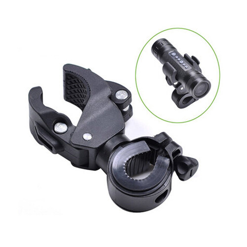 自行车灯架山地车手电筒支架旋转灯夹固定车夹骑行装备配件