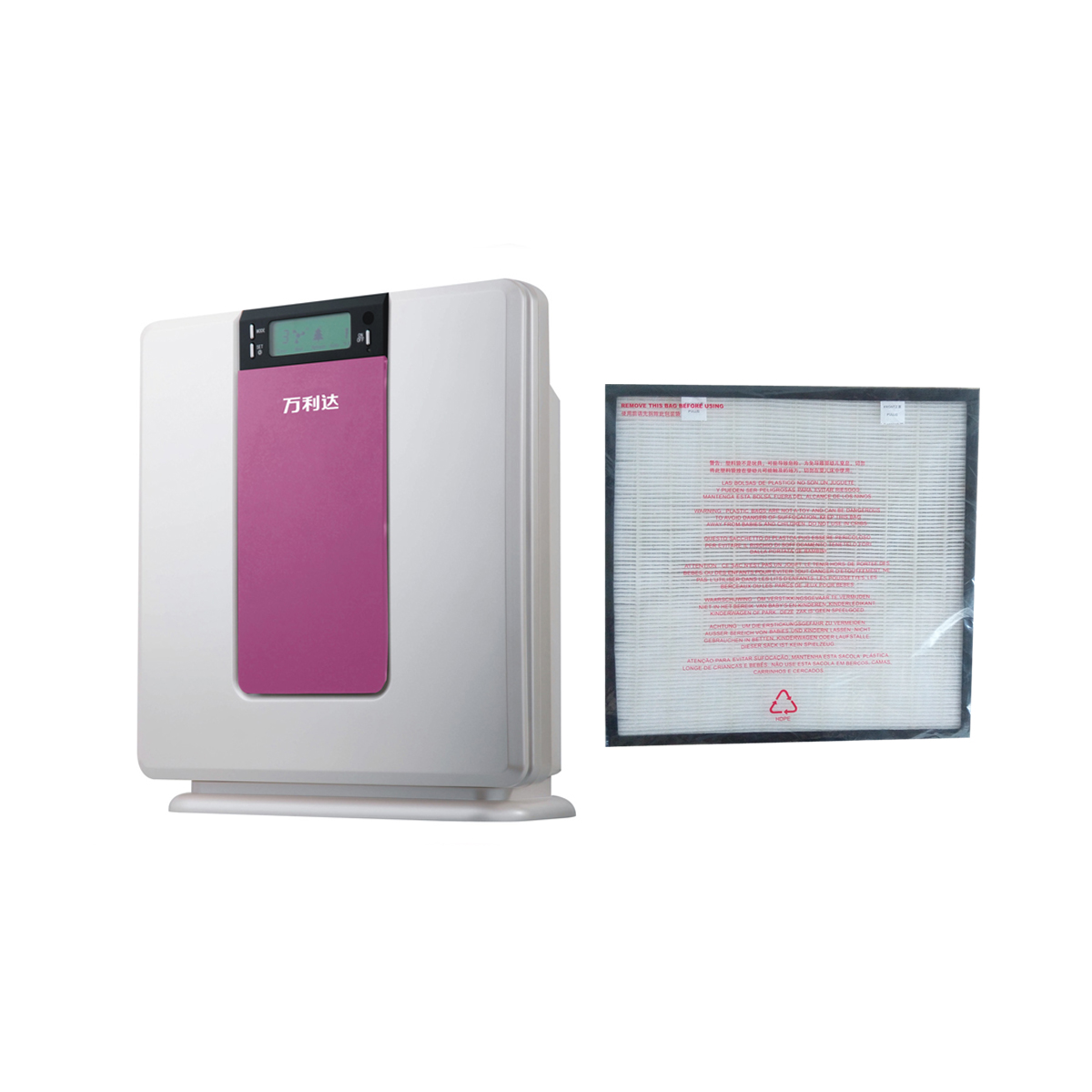 万利达空气净化器KJ-1601a2a滤芯KJ-2603a KJ-261 KJ-260滤网hepa