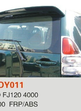 PRADO 4000定风翼/霸道FJ120定风翼ABS/FJ120改装后尾翼 底漆