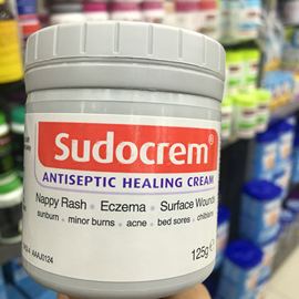 英国Sudocrem婴儿屁屁霜乐护臀膏125ml吸黑头清洁面膜