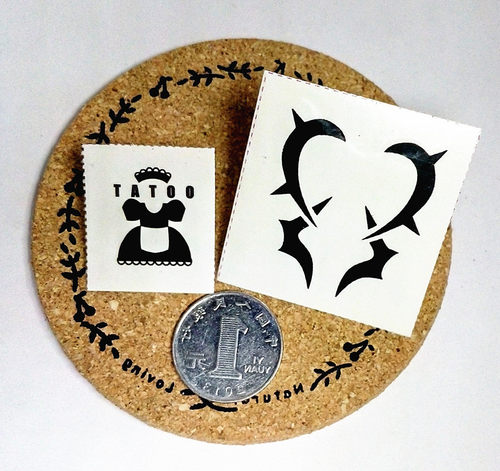 【女仆TATOO】173 妖尾 恶魔的心脏 防水贴满24包邮 新品掉节操