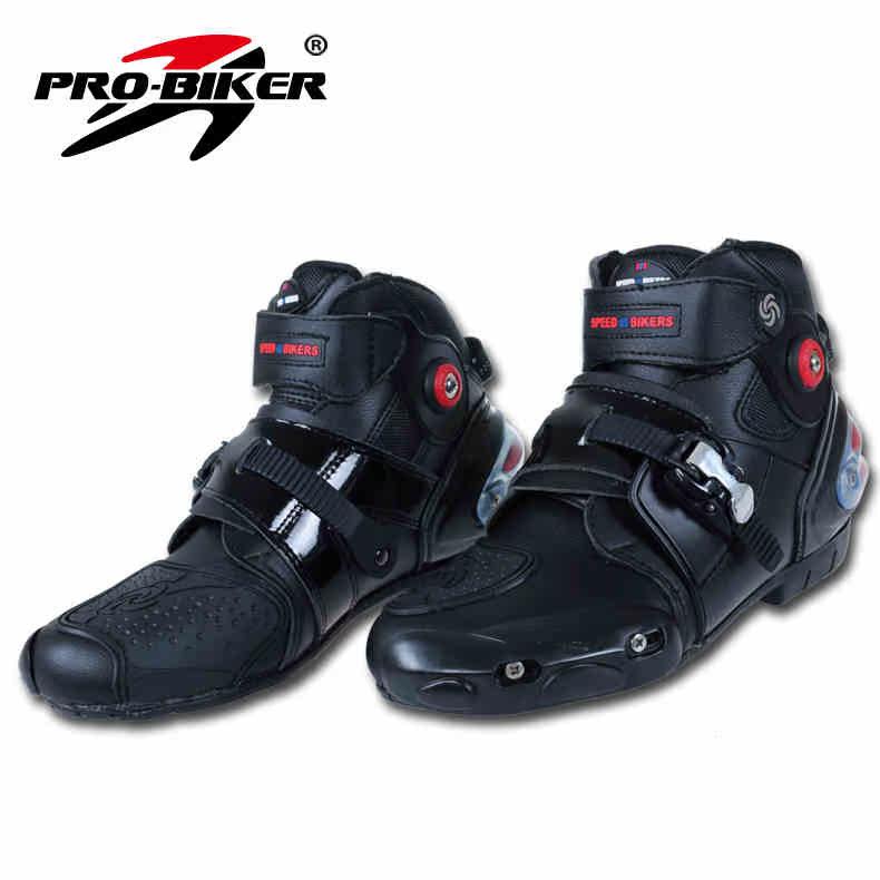 Boots moto PRO-BIKER A9003 - Ref 1390292 Image 1